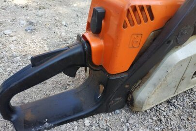 Бензопила марки«STIHL MS 180», виробник - STIHL, потужність – 1500Вт, рік випуску – 2007, довжина шини – 40 см.