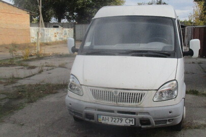 Вантажний автомобіль ГАЗ 2705-414, 2007 р.в., ДНЗ: АН7279СМ, білого кольору, номер кузова (шасі, рами): 27050070349533
