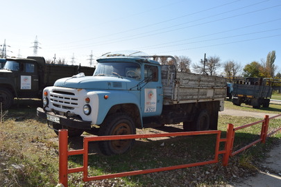 Вантажний автомобіль: ЗИЛ 431416 (бортовий), 1987 р.в., ДНЗ: ВВ2302АН, синього кольору, номер кузова (шасі, рами): 2699355