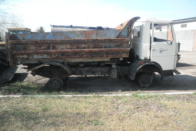 Вантажний автомобіль:  МАЗ 5551 (самоскид), 1996 р.в., Ін.номер 968, ДНЗ: АН6123ВК, VIN: Y3M555100T0055921