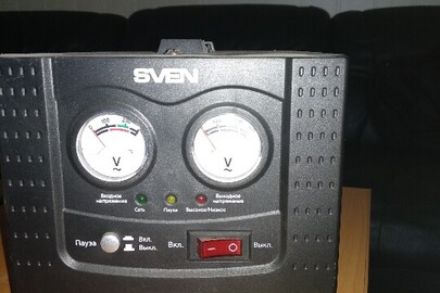 Стабілізатор напруги Sven AVR-500 б/в, 1 од.