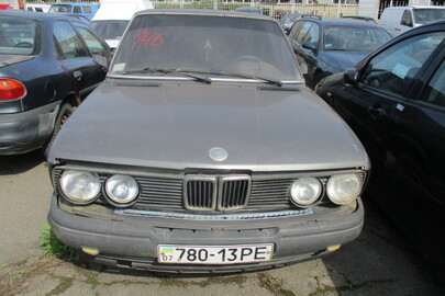 Транспортний засіб марки BMW, модель 524 TD, 1987 року випуску, номер кузова WBADB110509763317, ДНЗ 78013РЕ, сірого кольору
