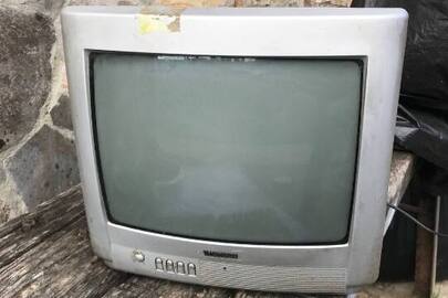 Телевізор марки THOMSON, модель 14MF135, сірого кольору, б/в