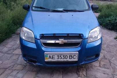 Автомобіль марки CHEVROLET, Модель AVEO, 2006 р.в.,  VIN: Y6DSF69YE7B055380, Номер кузова: KL1SF69YE7B055380, номерний знак АЕ3530ВС, колір СИНІЙ