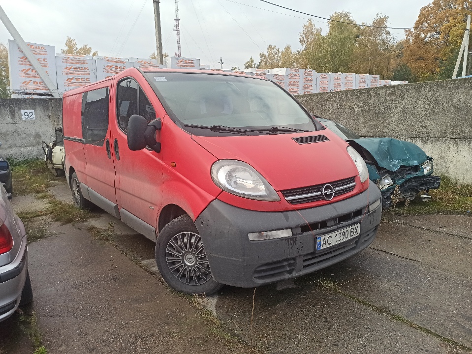 Автомобіль OPEL VIVARO, 2005 р.в., р.н. АС1390ВХ, інд.№ W0LF7BCB66V613586