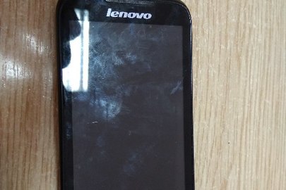 Мобільний телефон марки "LENOVO" A369i. чорного кольору, IMEI:862776025990684. IMEI:862775026207682 в робочому стані