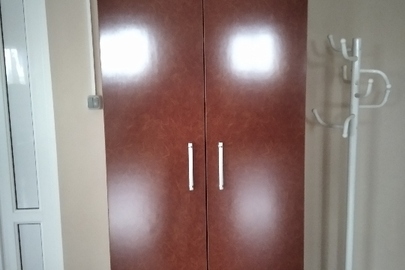 Шафа, кольору деревини на один відділ, з двома дверима