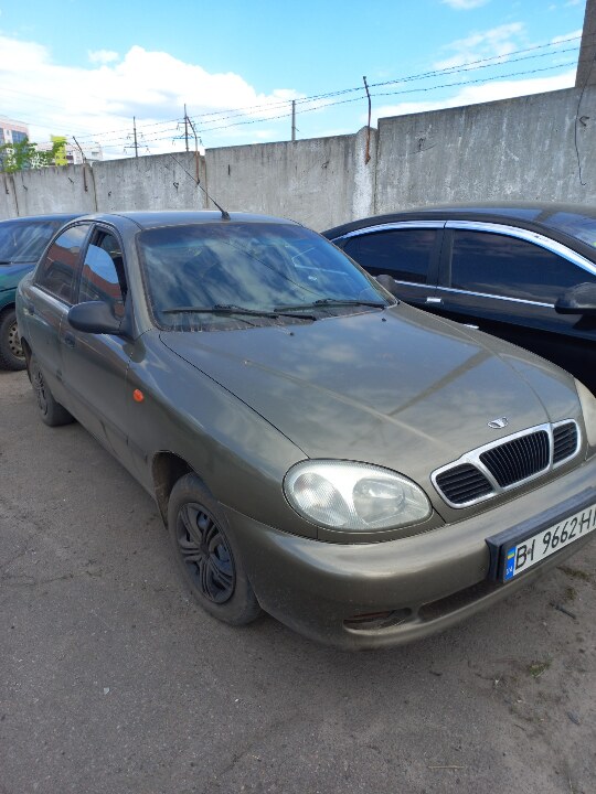 Легковий автомобіль марки Daewoo Lanos, 2004 р.в., днз ВІ9662НІ,  колір бежевий, номер шасі 