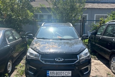 Автомобіль марки CHERY TIGGO 2, легковий, 2017 р.в., д.н.з АВ8001СР, VIN/номер кузова LVVDB11B2JE002618, чорного кольору