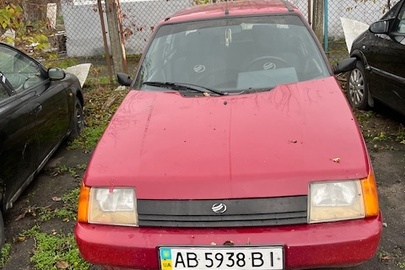 Автомобіль легковий, марки ЗАЗ 110307, д.н.з. АВ5938ВІ, номер кузову/VIN Y6D11030740042103, 2004 р.в., червоного кольору