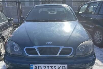 Автомобіль легковий, марки DAEWOO, модель LANOS, 1998 р.в., номер кузова/VIN KLATF69YEWB259651, д.н.з AB2335KB, зеленого кольору