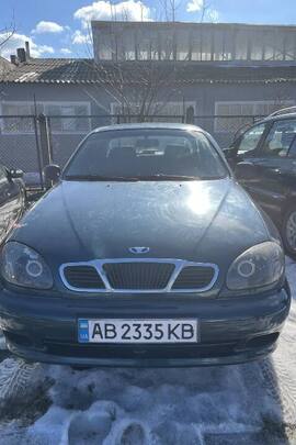 Автомобіль легковий, марки DAEWOO, модель LANOS, 1998 р.в., номер кузова/VIN KLATF69YEWB259651, д.н.з AB2335KB, зеленого кольору