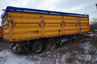 Спеціалізований причіп – самоскид-Е марки МАЗ моделі 856103-010, ДНЗ АА9908ХО, 2012 року випуску, жовтого кольору, VIN: Y3M856103C0000080