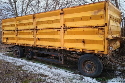 Спеціалізований причіп – самоскид-Е марки МАЗ моделі 856103-010, ДНЗ АА1173ХІ, 2012 року випуску, оранжевого  кольору, VIN: Y3M856103C0000012