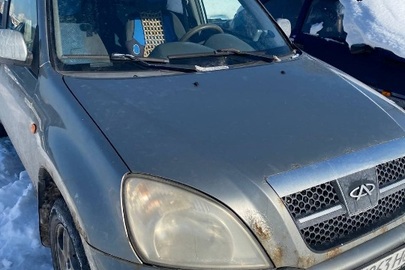 Транспортний засіб CHERY TIGGO, 2008 року випуску, колір СІРИЙ, Номер об`єкта: LVVBD14B88D031049, ДНЗ: АА6063НС