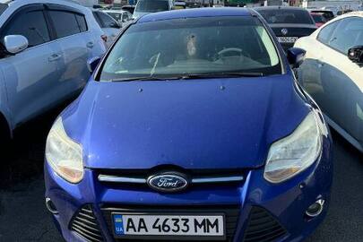 Автомобіль марки FORD, модель FOCUS, шасі (кузов, рама) 1FАDPЗК26DL380162, 2013 року випуску, тип - загальний легковий - хетчбек-В, колір - синій, державний номер: АА4633ММ