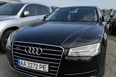 Транспортний засіб: марки AUDI, модель: A8 (А8L), номер об`єкта: WAUZZZ4H4HN011158, номер державної реєстрації: АА2272РЕ, 2017 року випуску, тип – загальний легковий седан - В, колір – чорний