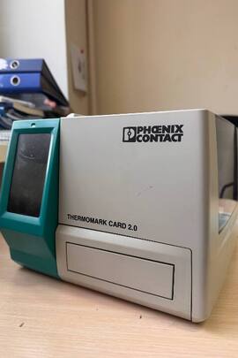 Принтер, виробник PHOENIX CONTACT model thermomark card 2.0 part №1085267, serial № 1947109311, б/в