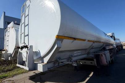 Напівпричіп-паливоцистерна, марка: ALAMEN, модель: 3F, категорія - напівпричіп, рік виробництва ТЗ: 2013, VIN: NP93F111KDH139185, номер шасі: NP93F111KDH139185, номерний знак: AA7805XF, колір ТЗ: сірий