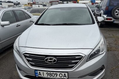 Транспортний засіб: марки HYUNDAI, модель SONATA, шасі (кузов, рама) №5NPE34AFXFH098893, 2014 року випуску, тип - загальний легковий седан, колір сірий, державний номер АI9809OА