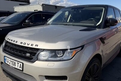 Транспортний засіб: марки LAND ROVER, модель RANGE ROVER SPORT, шасі (кузов, рама) SALWR2VF1FA530546, 2015 року випуску, тип загальний легковий універсал, колір - сірий, державний номер КА2108ТА змінено на DI5299AI