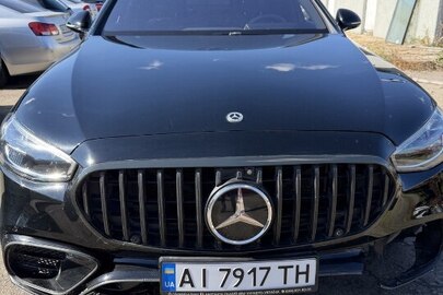 Транспортний засіб: марки MERCEDES-BENZ, модель S 580, шасі (кузов, рама) W1K6G7GBXPA177543, 2022 року випуску, тип легковий седан, колір - чорний, державний номер АI7917ТH змінено на DI4963AI