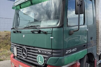 Транспортний засіб вантажний, марка ТЗ: MERCEDES-BENZ, модель ТЗ: 2540L, категорія ТЗ: вантажний, рік виробництва ТЗ: 2002, VIN: WDB9502141K722600, номер шасі: WDB9502141K722600, номерний знак:АА2773ЕС, колір ТЗ: зелений