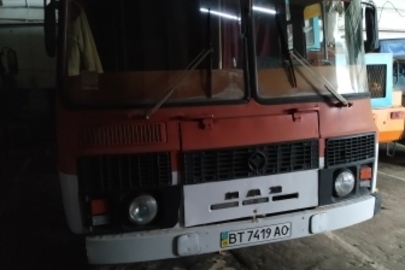 Автобус пасажирський марки ПАЗ, модель 3205, 1991 року випуску, ДНЗ ВТ7419АО, номер шасі (кузова, рами): 32059103368