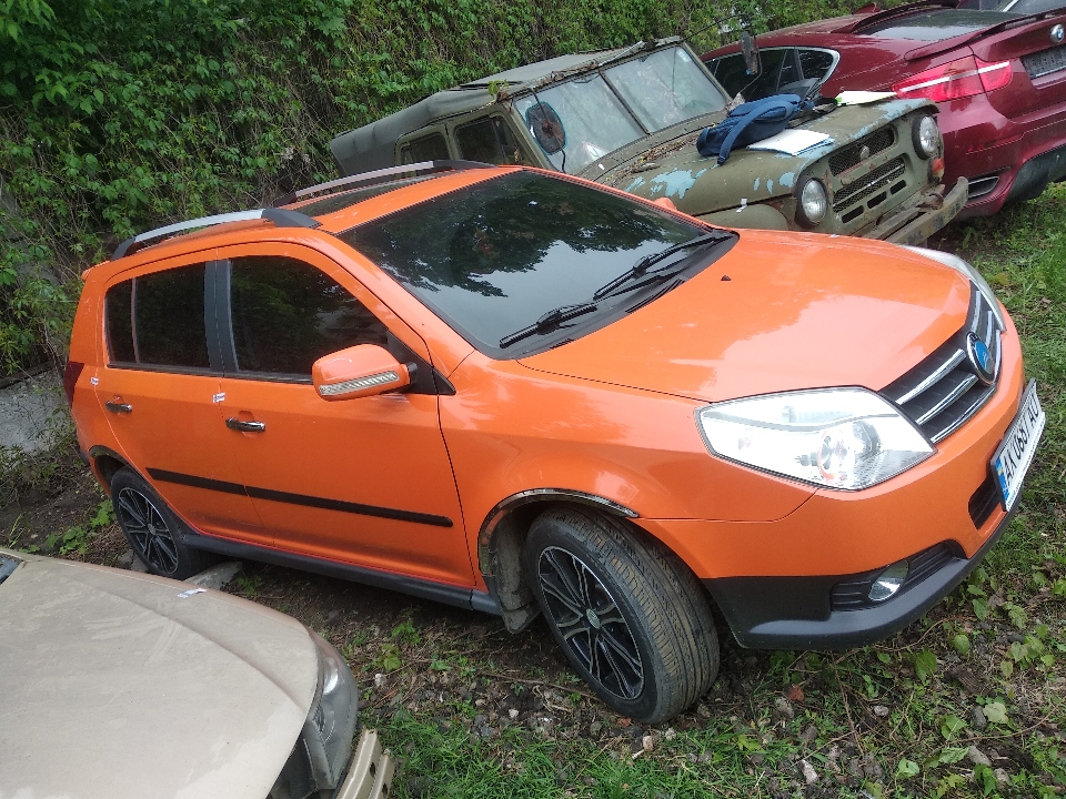Автомобіль марки GEELY, модель MK CROSS, 2014 року випуску, VIN - LB37422S5EL041104, номерний знак АХ0687АО, колір помаранчевий