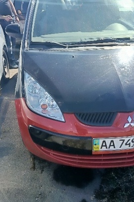 Транспортний засіб MITSUBISHI, Модель ТЗ: COLT, 2008 року, реєстраційний номер: АА7493НЕ, чорного кольору, VIN XMCMJZ34A8F035372