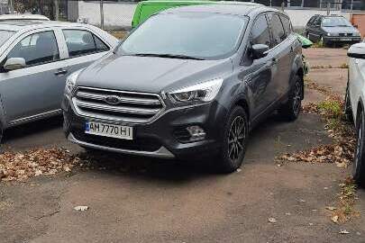 Автомобіль легковий марки FORD, модель KUGA, 2018 року випуску, VIN/Номер шасі (кузова, рами): WF0AXXWPMAJM07830, ДНЗ АМ7770НІ