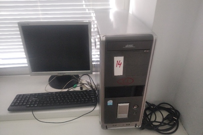 Системний блок VT, монітор SAMSUNG, мишка комп'ютерна, клавіатура