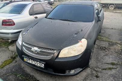 Майно конфісковане за рішенням суду: легковий автомобіль CHEVROLET EPICA, 2008 р.в., ДНЗ ВМ0155ВС, № кузова: KL1LF69KE8B116506.