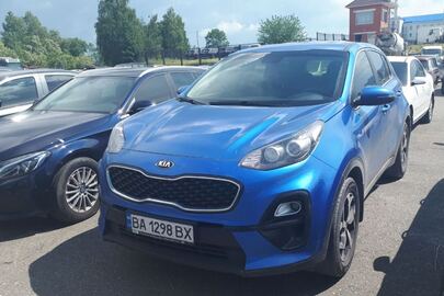 Легковий автомобіль KIA SPORTAGE, державний номер ВА1298ВХ, 2018 року випуску, синього кольору, номер кузова U5YPG814BKL635455