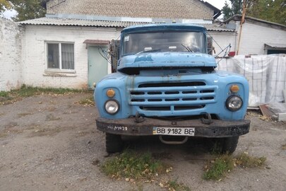 Вантажний автомобіль: ЗИЛ-431410 СПГ (бортовий), 1992 р.в., синього кольору, ДНЗ: ВВ9182ВЕ, VIN: XTZ431410N3192238